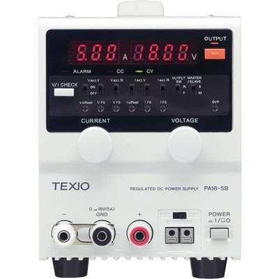 TEXIO PA10-5B REGULATED DC POWER SUPPLY 直流安定化電源 [6038]-