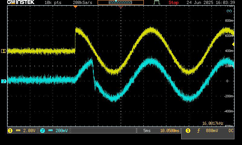 また、AELの負荷角度を0度に設定した場合など、出力電圧と負荷角度が一致しないケースについても説明されています。