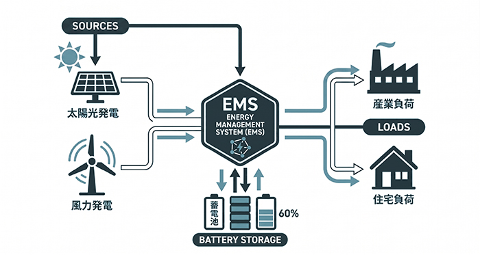 スマートハウス・EMS向けの充放電シミュレーション