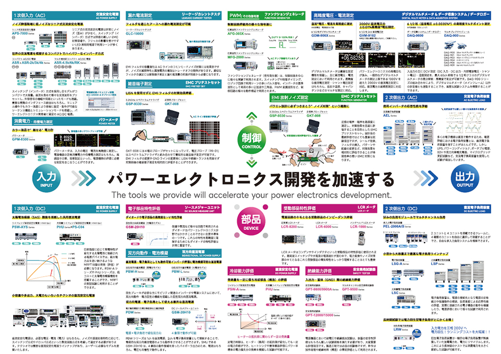 テクシオのパワーエレクトロニクスソリューション